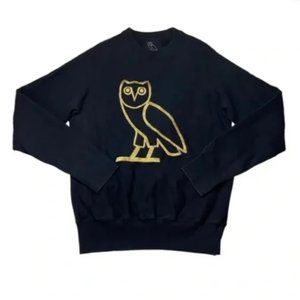 OVO October's Very Own XS Embroidered Owl Crewneck